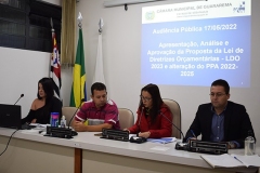 Audiência Pública da LDO 2023 e Alteração PPA 2022-2025