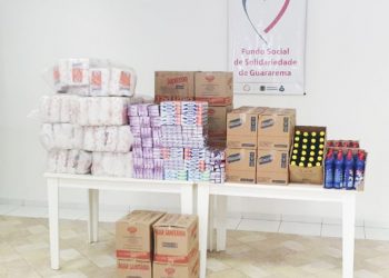 Vereadores doam produtos de higiene e limpeza ao Fundo Social de Solidariedade