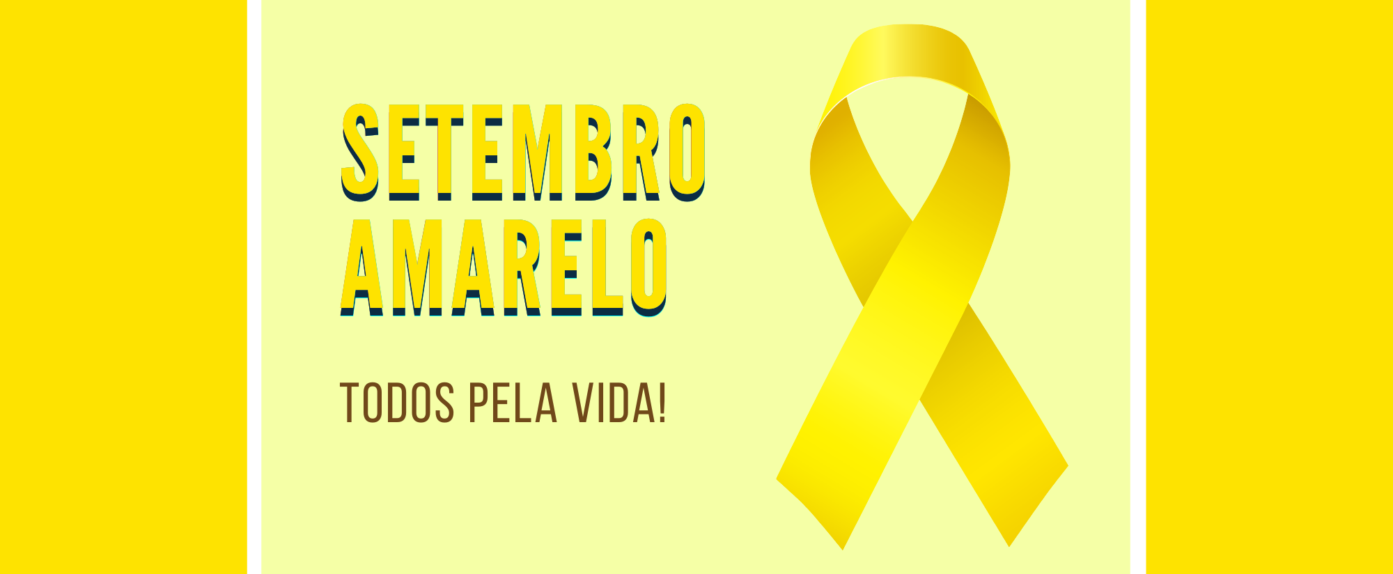 Read more about the article Setembro Amarelo: Todos pela Vida!