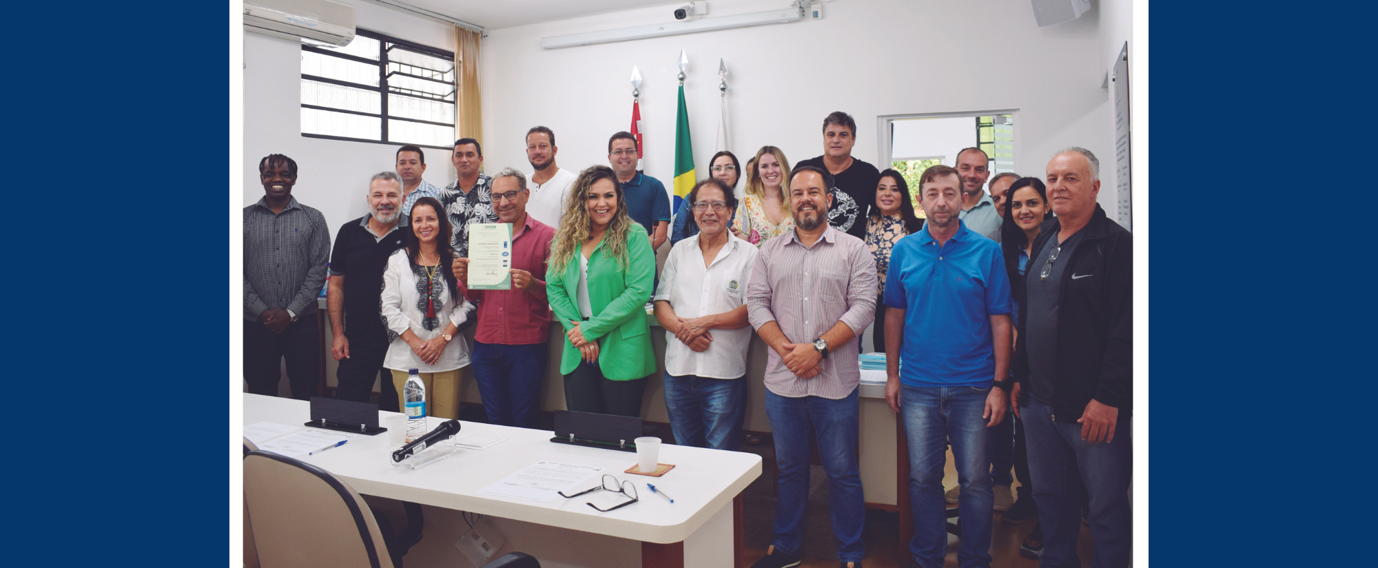 Read more about the article Câmara recebe Recertificação ISO 9001:2015