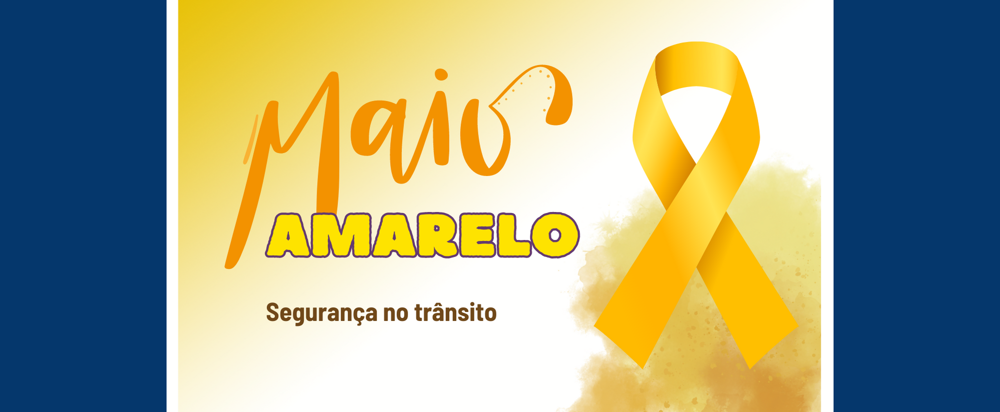 Read more about the article Lei Municipal institui “Maio Amarelo” em Guararema